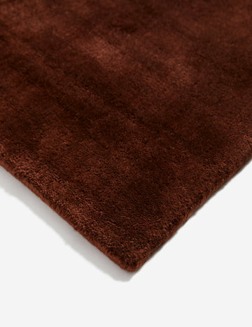 Chiltern Rug Swatch by Jake Arnold, Rust