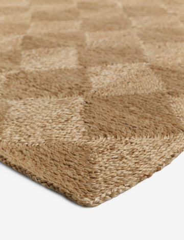 Havenhurst Handmade Jute Rug Swatch by Jake Arnold, Natural