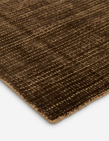 Danka Hand-Loomed Rug Swatch, Chocolate