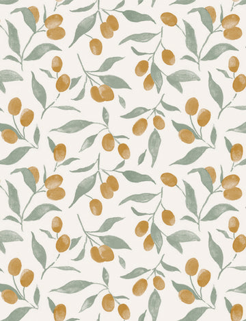 Kumquats Wallpaper by Rylee + Cru - Swatch