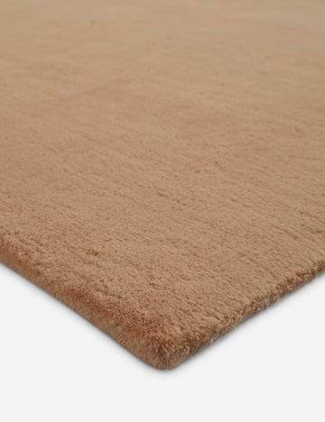 Perenne Hand-Loomed Wool Rug Swatch, Blush
