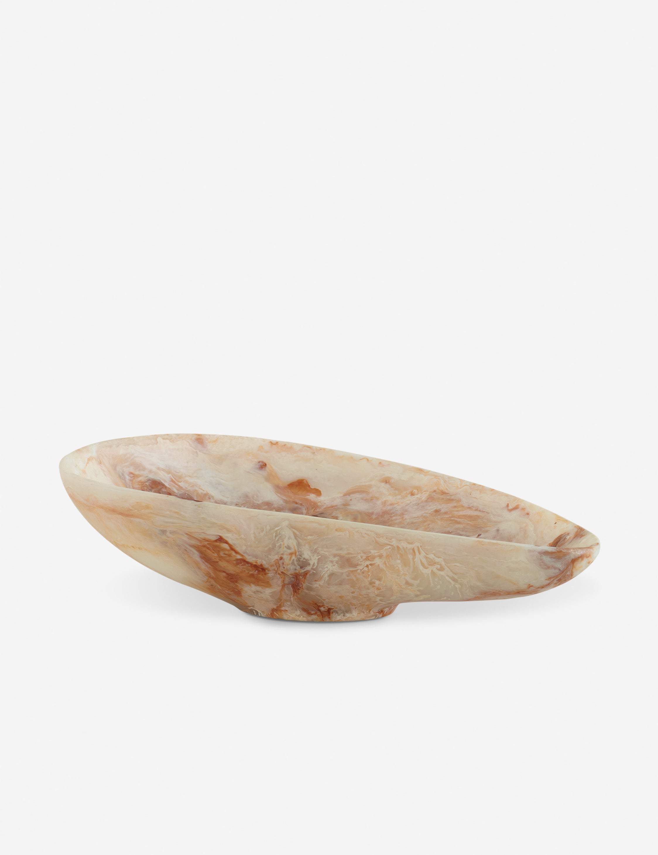 #color::orange | Jonty marble decorative bowl.