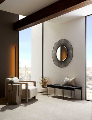 Arteriors Olympia Mirror : Brass