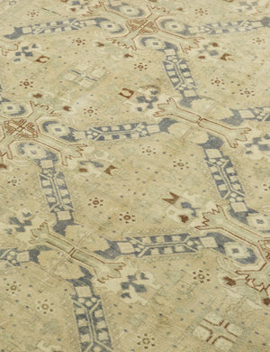Vintage Turkish Hand-Knotted Wool Rug No. 382, 6'5