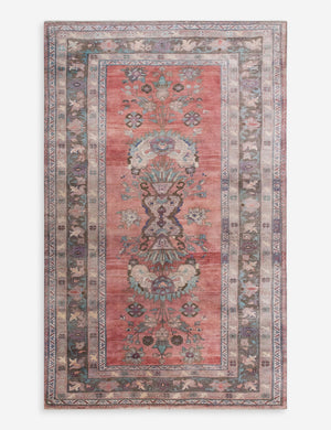 Vintage Turkish Hand-Knotted Wool Rug No. 585, 5'9