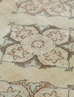 Vintage Turkish Hand-Knotted Wool Rug No. 588, 6'7
