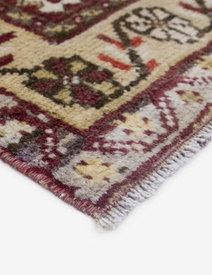 Vintage Turkish Hand-Knotted Wool Rug No. 590, 2'5
