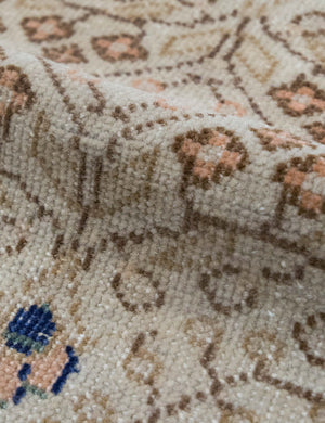 Vintage Turkish Hand-Knotted Wool Rug No. 592, 4'6
