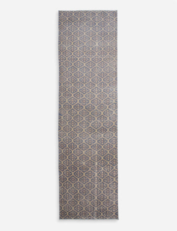 Vintage Turkish Hand-Knotted Wool Runner Rug No. 317, 2'6" x 10'10"