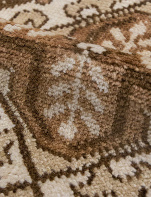 Vintage Turkish Hand-Knotted Wool Runner Rug No. 319, 1'12