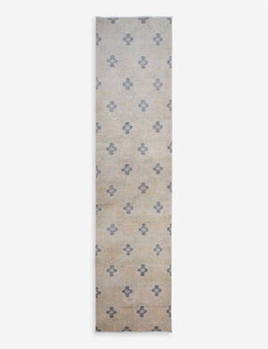 Vintage Turkish Hand-Knotted Wool Runner Rug No. 321, 2'4