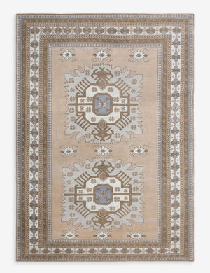 Vintage Turkish Hand-Knotted Wool Rug No. 600, 7'12