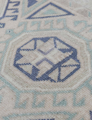 Vintage Turkish Hand-Knotted Wool Mini Rug No. 312, 2'1