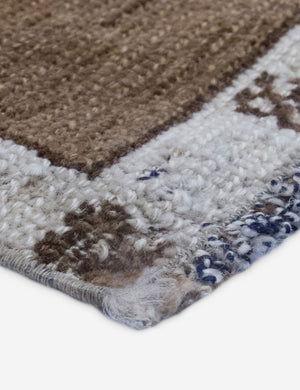 Vintage Turkish Hand-Knotted Wool Mini Rug No. 319, 1'6