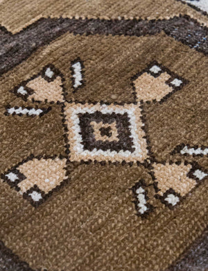 Vintage Turkish Hand-Knotted Wool Mini Rug No. 319, 1'6