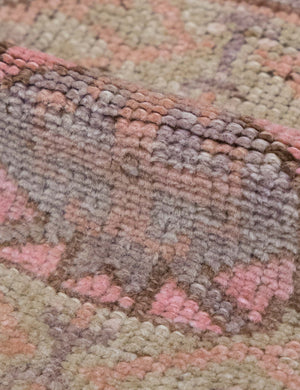 Vintage Turkish Hand-Knotted Wool Mini Rug No. 320, 1'9