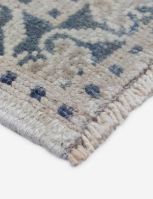 Vintage Turkish Hand-Knotted Wool Mini Rug No. 321, 1'8