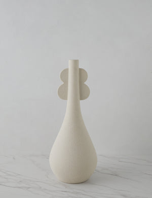 Atalia modern textured sculptural vase.