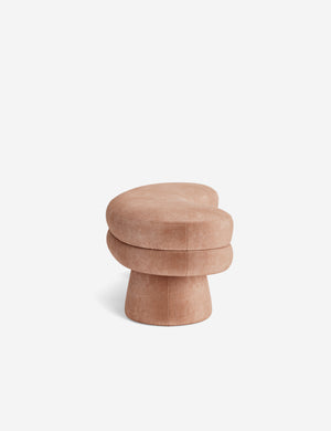 Open Box: Bellet Bench, Blush Performance Striated Velvet