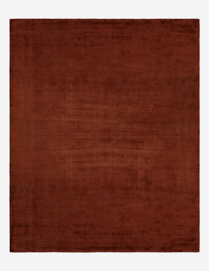 Chiltern Rug Swatch by Jake Arnold, Rust