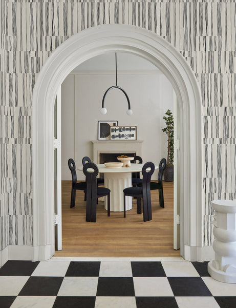 Broken Stripe Wallpaper by Sarah Sherman Samuel