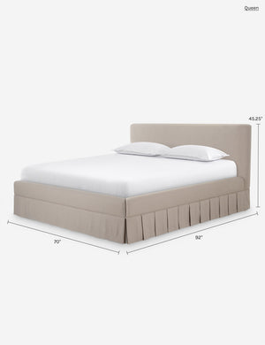 Belden Platform Bed : Brown / King