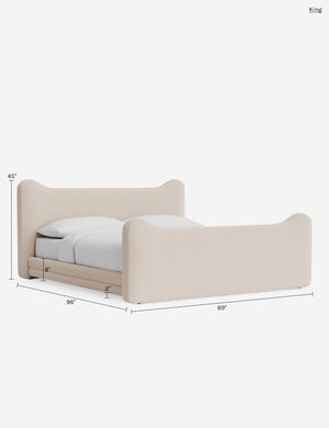 Briar Platform Bed by Sarah Sherman Samuel : Fern Stripe / Full