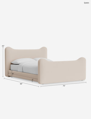 Briar Platform Bed by Sarah Sherman Samuel : Fern Stripe / Full
