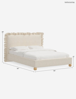 McPherson Platform Bed : Dusty Blue Gingham / Twin