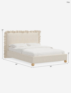 McPherson Platform Bed : Dusty Blue Gingham / Twin