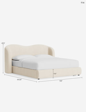 Shaw Platform Bed : Army Performance Basketweave / Queen