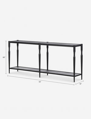 Augusta Console Table by Amber Lewis x Four Hands : Iron