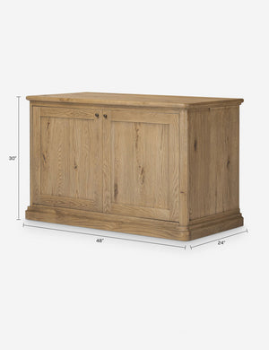 Dumont Cabinet by Amber Lewis x Four Hands : Smoked Black