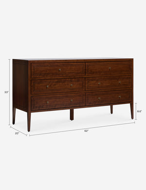Fremont 6-Drawer Dresser by Heidi Caillier : Cherry
