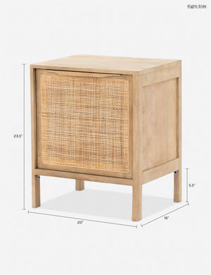 Hannah Nightstand : Natural / Left-Side