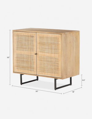 Hannah Small Cabinet : Russet