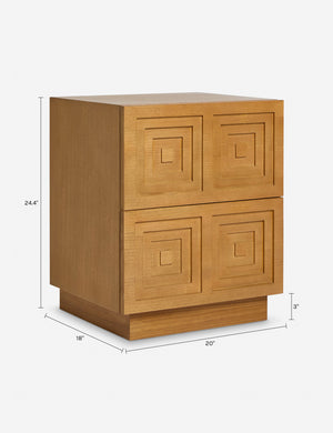 Hanson Nightstand : Natural