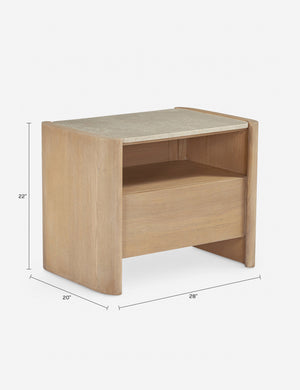 Lindahl Nightstand : Natural
