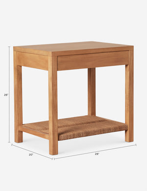 Maritza Nightstand : Natural