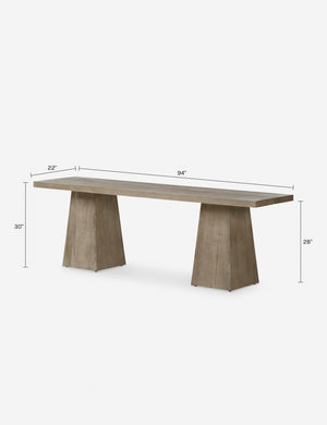 Nordquist Console Table : Dark Brown