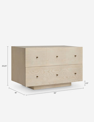 Otelia Nightstand by Sarah Sherman Samuel : Natural Oak
