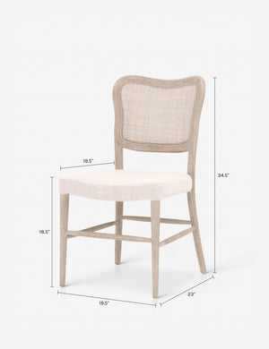 Aniston Dining Chair (Set of 2) : Light Wash Oak