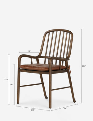 Brenna Dining Chair by Amber Lewis x Four Hands : Drifted Oak