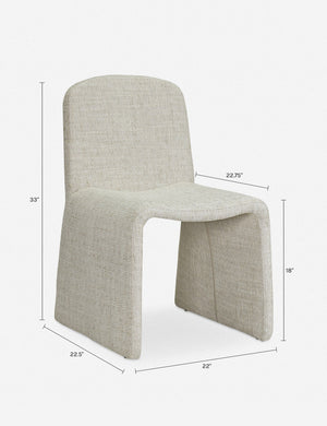 Renier Dining Chair : Cream Basketweave
