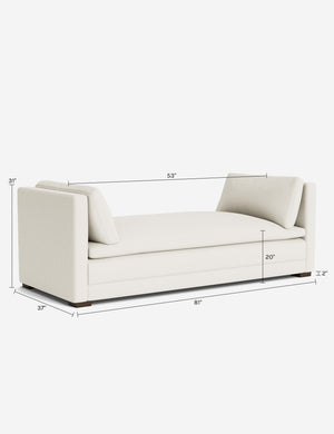 Elvie Chaise : Sky Blue Classic Velvet