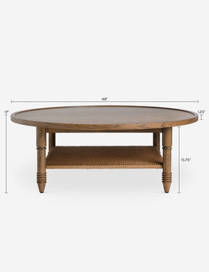 Bowland Round Coffee Table by Ginny Macdonald