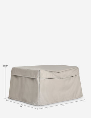Aisha Accent Chair Outdoor Furniture Cover : Tan
