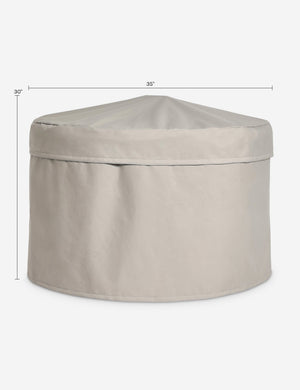 Lanata Bistro Dining Table Outdoor Furniture Cover : Tan