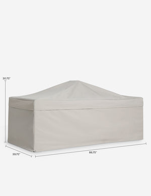 Leni Dining Table Outdoor Furniture Cover : Tan