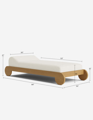 Ionic Daybed by Sarah Sherman Samuel : Apricot Mini Corduroy